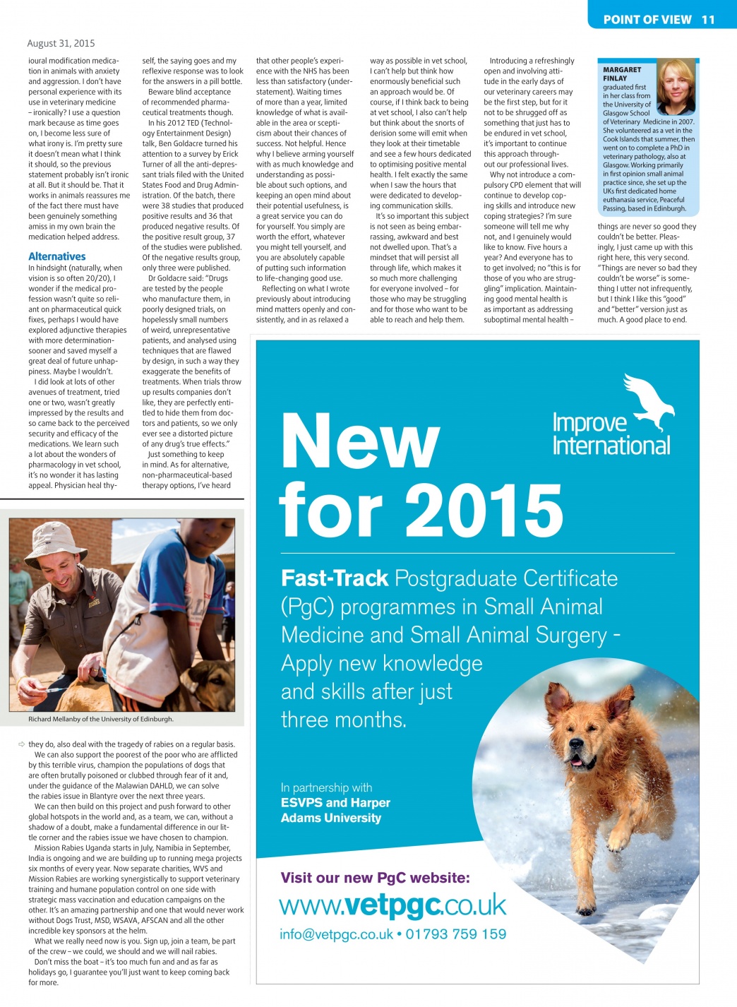 Vet Times 45.35 August 2015 Page 11
